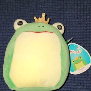 NWT‎ Squishmallows Baratelli The Frog With Crown Walgreens Exclusive